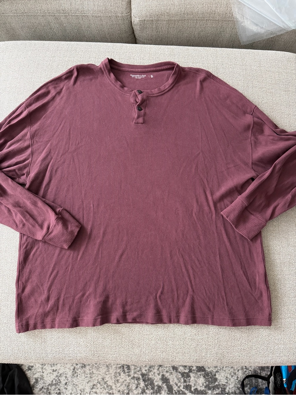 Men's Long-Sleeve Henley Shirt